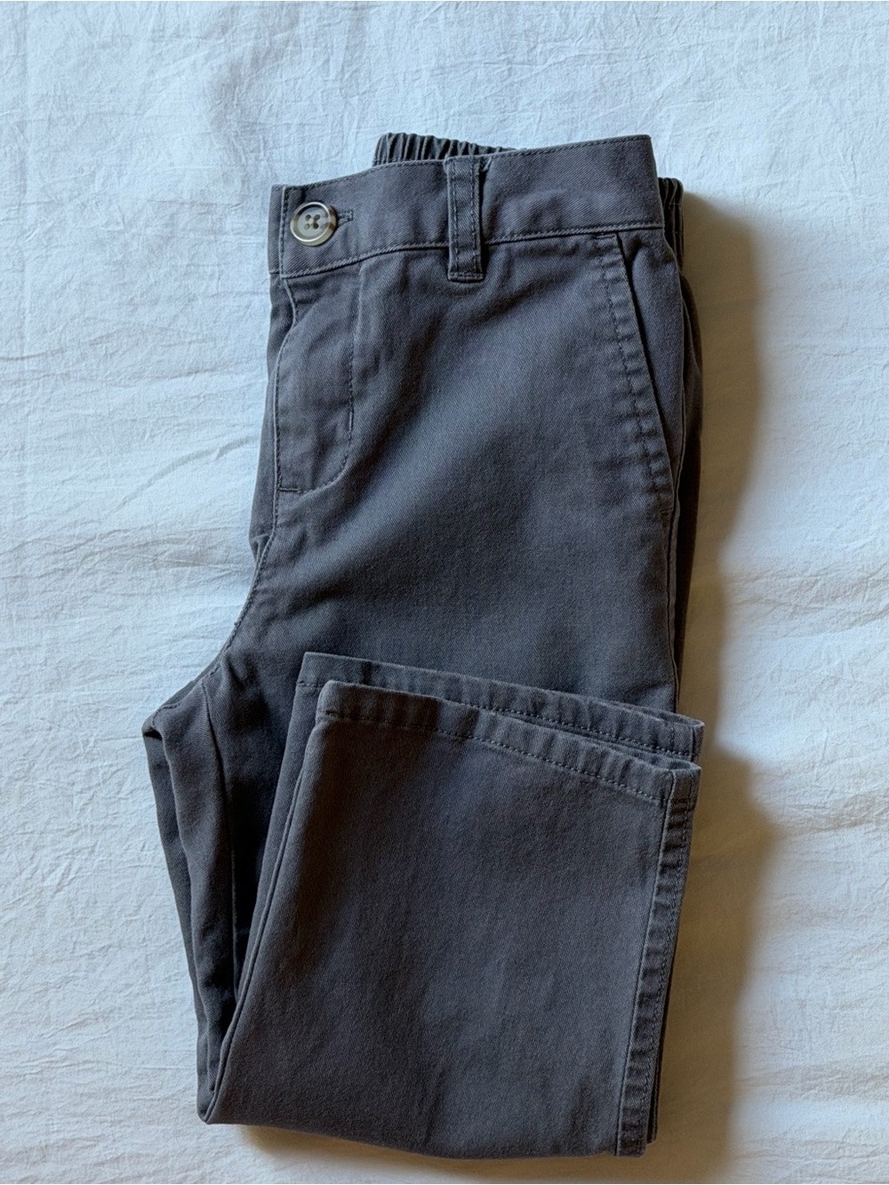 Ralph Lauren Baby Boys Gray Chino Pants 24M Classic Straight Leg